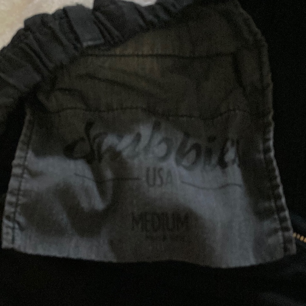 Black shorts, size medium